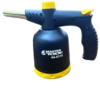 Лампа газовая паяльная Mastertool пьезоподжиг/вращение 360° Ø 20.2 мм/1300°С 1.7 кВт 123 г/час 44-5115