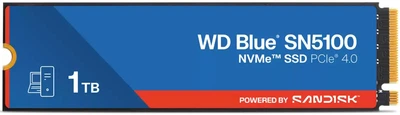 Dysk SSD Western Digital Blue SN5100 1 TB M.2 2280 NVMe PCIe 4.0 x4 QLC 3D NAND (619659222840)
