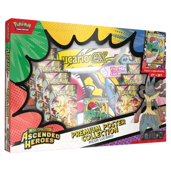 Zestaw kart Pokemon Pokemon TCG: Q1 Prem Poster Collection MegaLucario (196214131095)