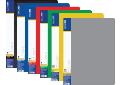 Папка з 30 файлами А4 Light асорті ECONOMIX