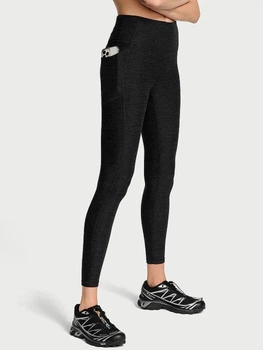 Спортивные леггинсы женские Victoria's Secret 715311779 S Серые (1159848660)
