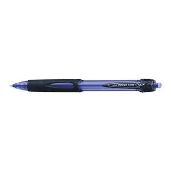 Ручка шариковая автоматическая Uni Power Tank 0.7мм синяя (SN-227.Blue)