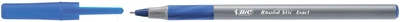Ручка шариковая BiC Round Stic Exact овальный корпус с резиновым грипом Синяя (bc918543)
