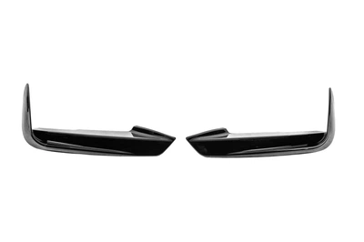 Угловые накладки на передний бампер (для M-Sport, ABS) для BMW 3 серия F30/F31 2012-2019 гг
