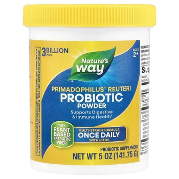 Пробіотики 3 млрд у порошку Nature's Way Primadophilus Reuteri Probiotic 141,75 г