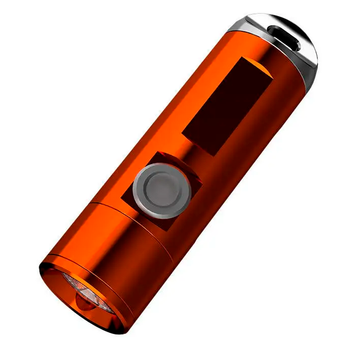 Фонарь брелок AK205-TG, Li-Ion аккумулятор, ЗУ Type-C, zoom, карабин