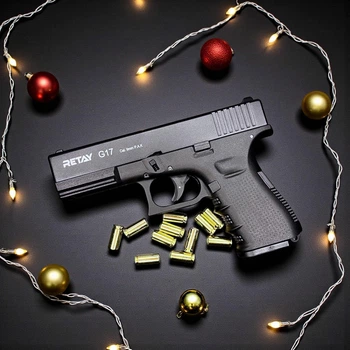 Стартовий пістолет Glock 17 Retay G17 9 mm + 25 холостих набоїв
