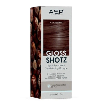 Ультракондиционная маска для волос ASP Gloss Shotz Холодный каштан 150мл