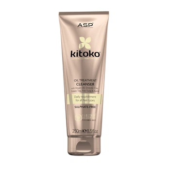 Безсульфатний шампунь з аргановою олією і маслом каріте KITOKO Oil Treatment Cleanser 250 мл для живлення волосся