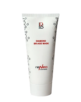 Сяюча маска з біоретинолом для освітлення та регенерації шкіри Derma Series Diamond BR-Age Mask, 100 ml
