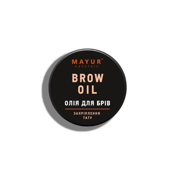 Кокосовое масло с эвкалиптом ТМ Mayur для закрепления тату хной 10г