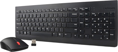 Zestaw bezprzewodowy Lenovo 500 Combo Wireless Black (GX30N81776)