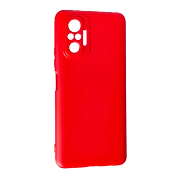 Силиконовый чехол Case SMTT (AA) для Xiaomi Redmi Note 10 Pro Red