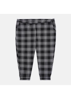Капрі H&M 4XL Чорно-білий 0883801_бел.клетка_03