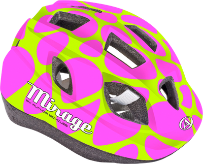 Шолом дитячий Author Mirage Inmold 52-56 см Рожево-жовтий (9089970)