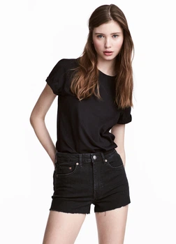 Шорты H&M 38 Черный 0468695_т.сер