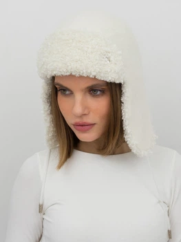 Шапка жіноча VILSS Inverno Angora Ram VLU-2505-SD01-01-VL6s 56-59 Молочний/Білий