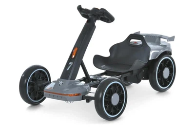 Дитячий електрокар V-18 FORMULA 25, Пульт, Bluetooth, двигун 2 х 390 Вт та акумулятор 12V4,5 Ah Сірий