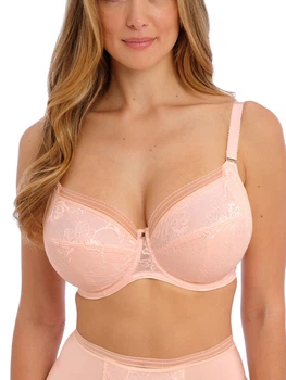 Бюстгальтер Fantasie Fusion Lace 102301BLH на кісточках з боковою підтримкою 90F Blush (889501942602 )