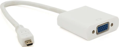 Адаптер Voltronic micro HDMI -> VGA (M/F) 0.3 м White (02863)