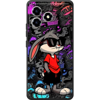 Силиконовый чехол BoxFace ZTE Blade A36 Малий вухань (69759-bk119)
