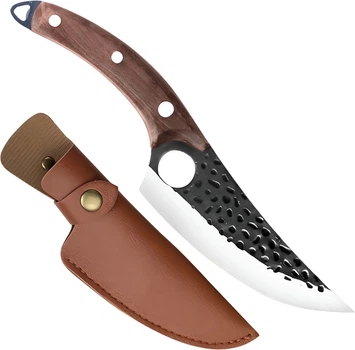 Кухонный нож UFT Satori Сатори 27 см с чехлом из эко-кожи (knifeSatori)