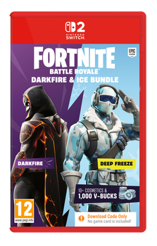 Gra Nintendo Switch 2 Fortnite – Darkfire & Ice Bundle (Zestaw Płomień Mroku i Lód) (Klucz elektroniczny) (5056635618313)