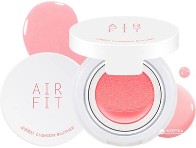 Румяна-кушон A'pieu Air-Fit Cushion Blusher PK01 10 г (8806185740395)