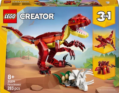 Конструктор LEGO Creator Лютий динозавр 283 деталі (31379)