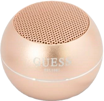 Głośnik przenośny Guess Speaker mini 3W Gold (3666339051396)