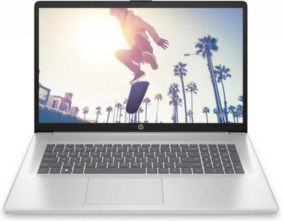 Ноутбук HP Laptop 17-cn4033ua 17.3"/Intel Core 5 120U/16GB/SSD 1TB/Intel HD/DOS/Natural Silver (C79XWEA)