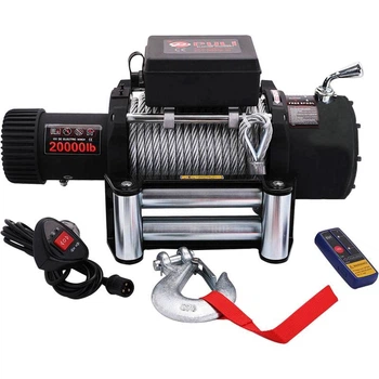 Лебідка евакуаторна 9000 кг 12,24 В, Electrik Winch 20000LB