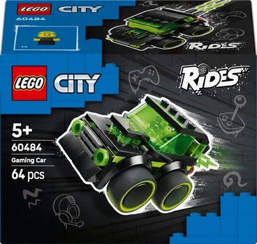 Конструктор LEGO City Автомобили — Игровой автомобиль для гонок 64 детали (60484)