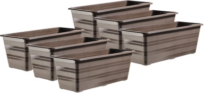 Doniczka balkonowa Kadax Catí K10184 6 szt