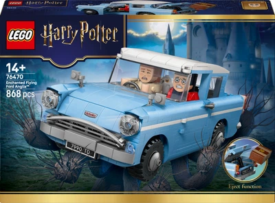Конструктор LEGO Harry Potter Зачарованный летающий Форд «Англия» 868 деталей (76470)