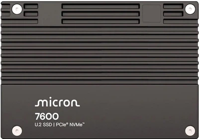 Диск SSD Micron 7600 Pro 3.84 TB U.2 SFF-8639 NVMe PCIe 5.0 x4 TLC 3D NAND (MTFDLAL3T8THG-1BP1DFCYYR)
