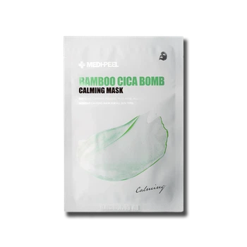 Заспокійлива маска з центелою та бамбуком MEDIPEEL Bamboo Cica Bomb Calming Mask, 25ml