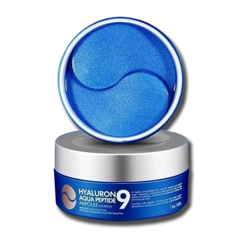 Зволожуючі патчі для повік з гіалуроновою кислотою Medipeel Peptide 9 Hyaluron Aqua Ampoule Eye Patch 60шт