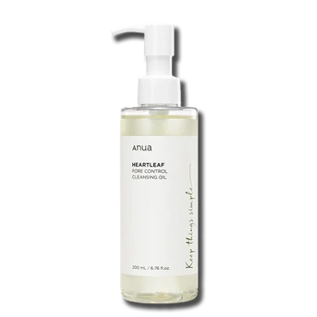 Очищуюча гідрофільна олія з екстрактом хауттюйнії ANUA Heartleaf Pore Control Cleansing Oil 200ml (Термін придатності: 30.09.2026)
