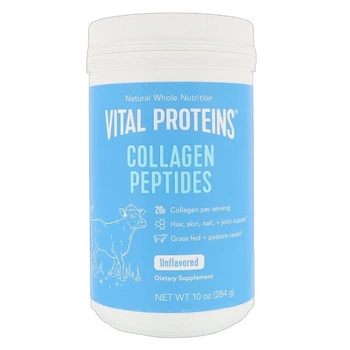 Пептиди колагену без ароматизаторів, Collagen Peptides, Unflavored, Vital Proteins, 10 унцій (284 г)
