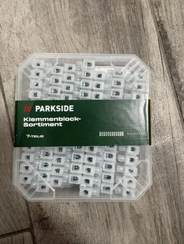 Набор клеммных колодок Parkside (Klemmenblock-Sortiment), 7 типов, 1,5–2,5 мм2