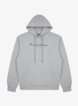 Кофта MANTO hoodie PEACEFUL VIOLENCE heather gray M