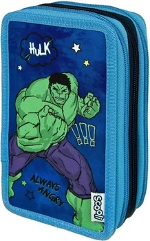 Piórnik Undercover Avengers potrójny z wyposażeniem (4043946312246)