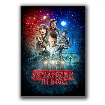 Постер плакат Очень странные дела Stranger Things Дивные дива А3 42х29 см (poster_0108)