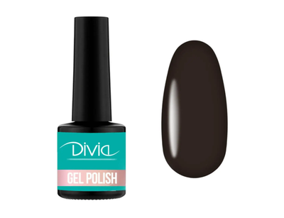 Гель-лак Divia "Chocolate" Di1233 [CH070 - Dark Choco] (8 мл) (4820253397476)