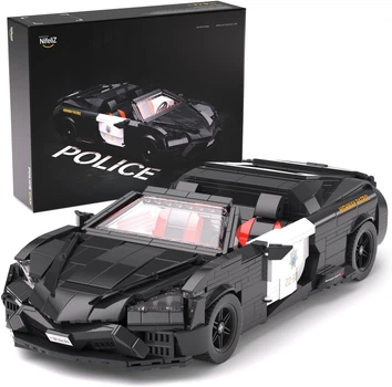 Конструктор Nifeliz Полицейский автомобиль Chevrolet Corvette Florida Highway Patrol (NF10288)