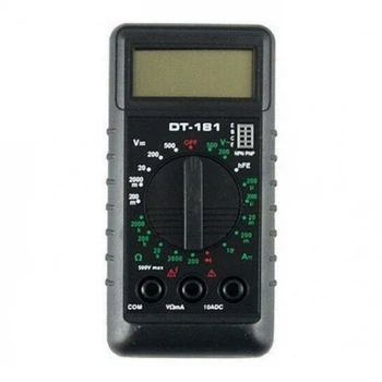 Цифровий мультиметр тестер DT-181 100 мкВ (9223)