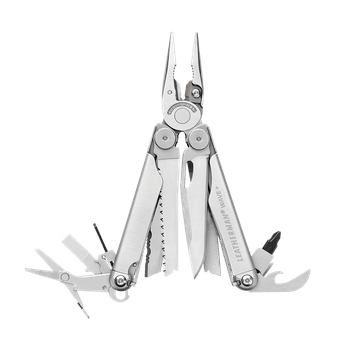 Мультиинструмент LEATHERMAN WAVE PLUS, синтетический чехол, карт. коробка