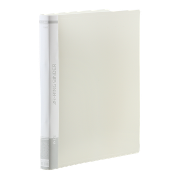 Папка пластиковая Buromax A4 25мм кольцевой механизм 2 кольца серая (BM.3161-09)