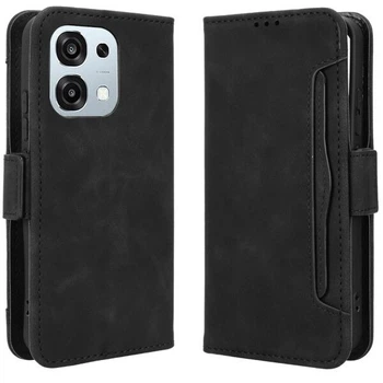Чехол Deexe Wallet Stand для OPPO A6 Pro - Black